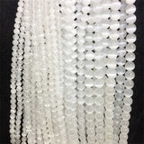 Cat Eye Moonstone Selenite Gemstone Beads For Jewelry Making