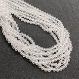 Natural Stone Crystal Beads 2mm 3mm 4mm DIY Jewelry Making Charms
