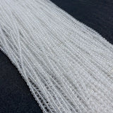 Natural Stone Crystal Beads 2mm 3mm 4mm DIY Jewelry Making Charms