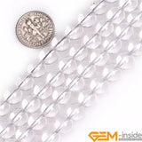 Clear Crystal Quartz Round Beads 15 inch Strand for Jewelry Making 6mm 8mm
