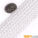 Clear Crystal Quartz Round Beads 15 inch Strand for Jewelry Making 6mm 8mm