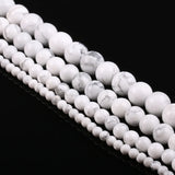 Natural Stone Turquoise Beading Round Loose Beads for Jewelry Making