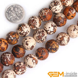 Natural Agates Round Spacer Beads 15 inch Strand DIY Jewelry Making
