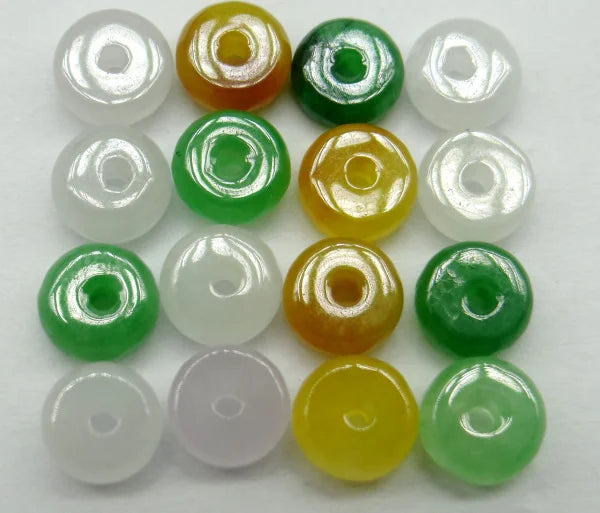 Stone carving jades Quartz crystal charm road pass JadeS bead pendants