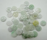 Natural Stone Carving Jades Quartz Crystal Charm Pendants for DIY Jewelry Making