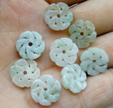 Natural Stone Carving Jades Quartz Crystal Beads Pendants for DIY Jewelry Making