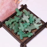 Rose Quartz Aventurine Opal Charms Pendants For Jewelry Making