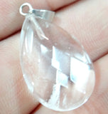 Natural Stone Water Drop Pendant for DIY Jewelry Making