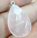 Natural Stone Water Drop Pendant for DIY Jewelry Making