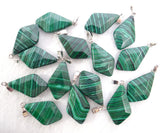 Water Drop Crystal Pendants for Jewelry Making, 24pc
