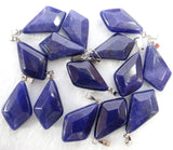 Water Drop Crystal Pendants for Jewelry Making, 24pc