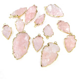 Stone Agates Pendants Necklace Pendant DIY Necklace Accessorie Size 16x29mm-24x4