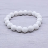 Vintage Natural Stone Red Yellow Bead Bracelet