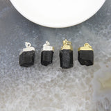 Tourmaline Pendant Reiki Quartz Necklace DIY Jewelry Earring Making