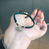 Cherry Strawberry Quartz Crystal Bracelet for Women YBR686