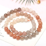 Mixed Moonstone Beads Colorful Moonlight Bulk Loose Gemstone for Jewelry Making