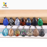 Natural Stones Neck Pendants 30Pcs 16mm Necklace For Jewelry