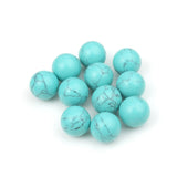 Natural Stone Beads Round Charms for DIY Jewelry Making 8/10/12mm