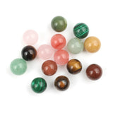 Natural Stone Beads Round Charms for DIY Jewelry Making 8/10/12mm