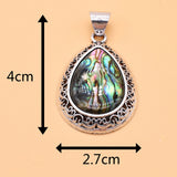 Water Drop Shape Gemstone Charms for Jewelry Making