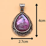 Water Drop Shape Gemstone Charms for Jewelry Making