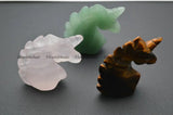 Natural Stones Unicorn Horse Stone Decor