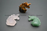 Natural Stones Unicorn Horse Stone Decor