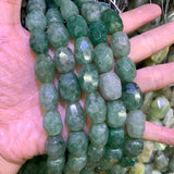 Natural Strawberry Quartz Beads 15'' Faceted Irregular DIY Loose Stone Beads