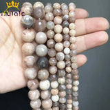 Sunstone Faceted Loose Spacer Beads 15'' Strands 6/8/10/12mm
