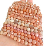 Matte Round Sunstone Beads for DIY Jewelry Making