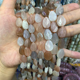 Natural Sunstone Stone Beads 15'' DIY Spacer Loose Beads Jewelry Making