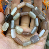 Sunstone Stone Beads 15'' Rectangle DIY Spacer Loose Beads