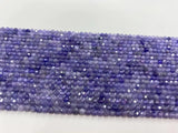 Natural Tanzanite Faceted Gemstone Bead 5A2mm-4mm Roundel for Jewelry Making