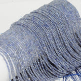 Natural Tanzanite Faceted Round Beads 2.2mm