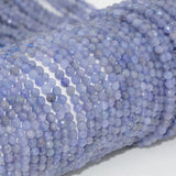 Natural Tanzanite Faceted Round Beads 4mm