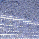 Natural Tanzanite Faceted Round Beads 4mm