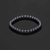 Natural Terahertz Bead Healing Balance Bracelet Pain Relief Men's Gift