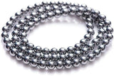 Terahertz Wave 3-Lap Bead Bracelet 6mm AAAAAA