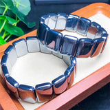 Faceted Bangle String Charms Bracalet Terahertzm 15x20mm