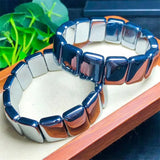 Faceted Bangle String Charms Bracalet Terahertzm 15x20mm