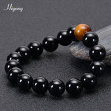 Agates Tiger Eye Bead Stone Bracelet Men's Rope Bracelet