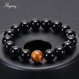 Agates Tiger Eye Bead Stone Bracelet Men's Rope Bracelet