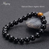 Agates Tiger Eye Bead Stone Bracelet Men's Rope Bracelet