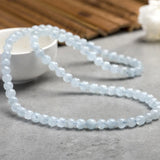 Three Circles Aquamarine Bracelet Multi-Layer Crystal