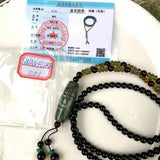 Tibet DZI Necklace Nine Eyes Tianzhu Agate Pendant High Quality