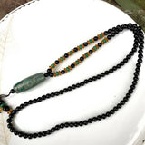 Tibet DZI Necklace Nine Eyes Tianzhu Agate Pendant High Quality