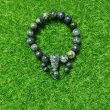 Natural Tibet Tibetan Pharmaceutical King Stone Bracelet for Health Care