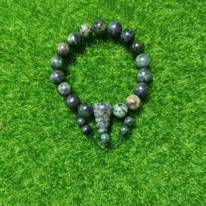 Natural Tibet Tibetan Pharmaceutical King Stone Bracelet for Health Care