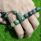 Natural Tibet Tibetan Pharmaceutical King Stone Bracelet for Health Care