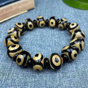 Tibetan Agate San Abacus Bracelet Ethnic Retro